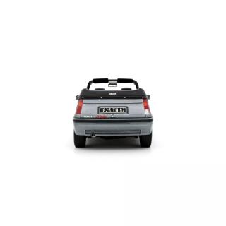 Renault 5 GT Turbo Cabriolet Gris Tungstene 1995 OttO mobile 1:18 Resinemodell (Türen, Motorhaube... nicht zu öffnen!)